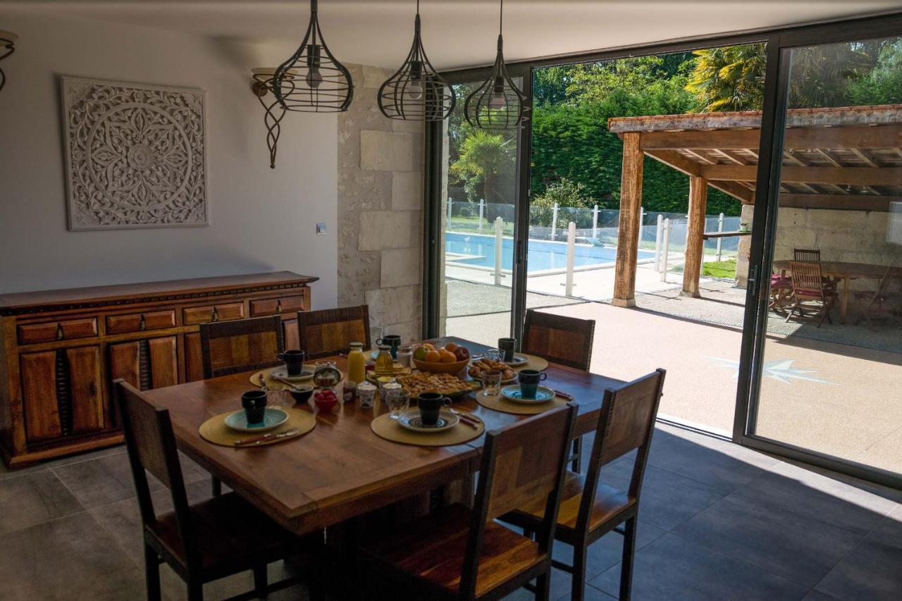 Bed and Breakfast Les Cuves - Saintes Chaniers Zewnętrze zdjęcie